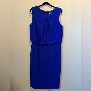 NWT Dress The Population Amanda Sheath Dress $158 Nordstrom XXL Electric Blue